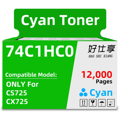 74C0W00 Waste Toner Bottle Compatible for Lexmark CS720 CS725 CX725 CS727 CS728 CX727 Laser Printer(74C0W00 Waste Toner Bottle 90000Pages 1Pack)