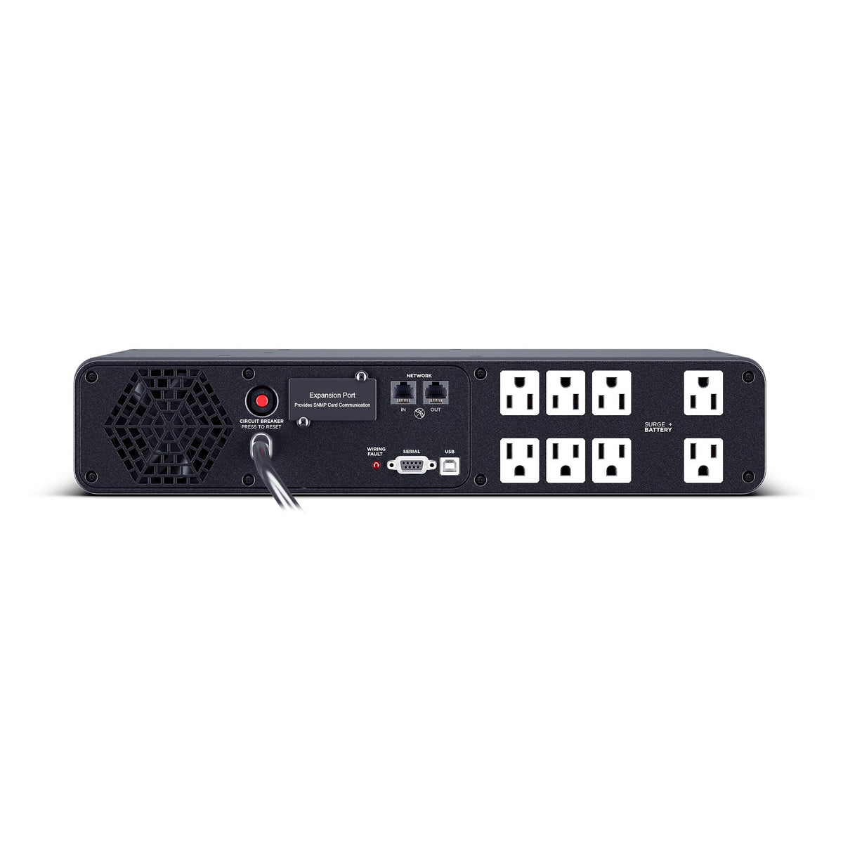 CyberPower CP1500PFCLCD PFC Sinewave UPS Battery Backup and Surge Protector, 1500VA/1000W, 12 Outlets, AVR, Mini Tower, UL Certified