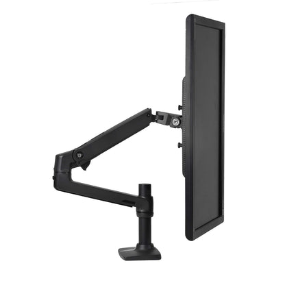Ergotron – LX Monitor Arm, Single Monitor Desk Mount – fits Flat Curved Ultrawide Computer Monitors up to 34 Inches, 7 to 25 lbs, VESA 75x75mm or 100x100mm – Polished Aluminum