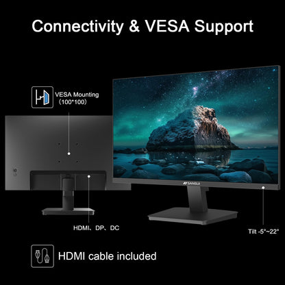 SANSUI 34-Inch Curved Gaming Monitor UWQHD 3440 x 1440P Up to 200Hz 165Hz Curved 1500R - PIP/PBP, OD 1ms, HDR, 300nits, sRGB 130%, DCI-P3 97%,AI Crosshair,HDMI2.1x2,DP1.4(Cable Included)