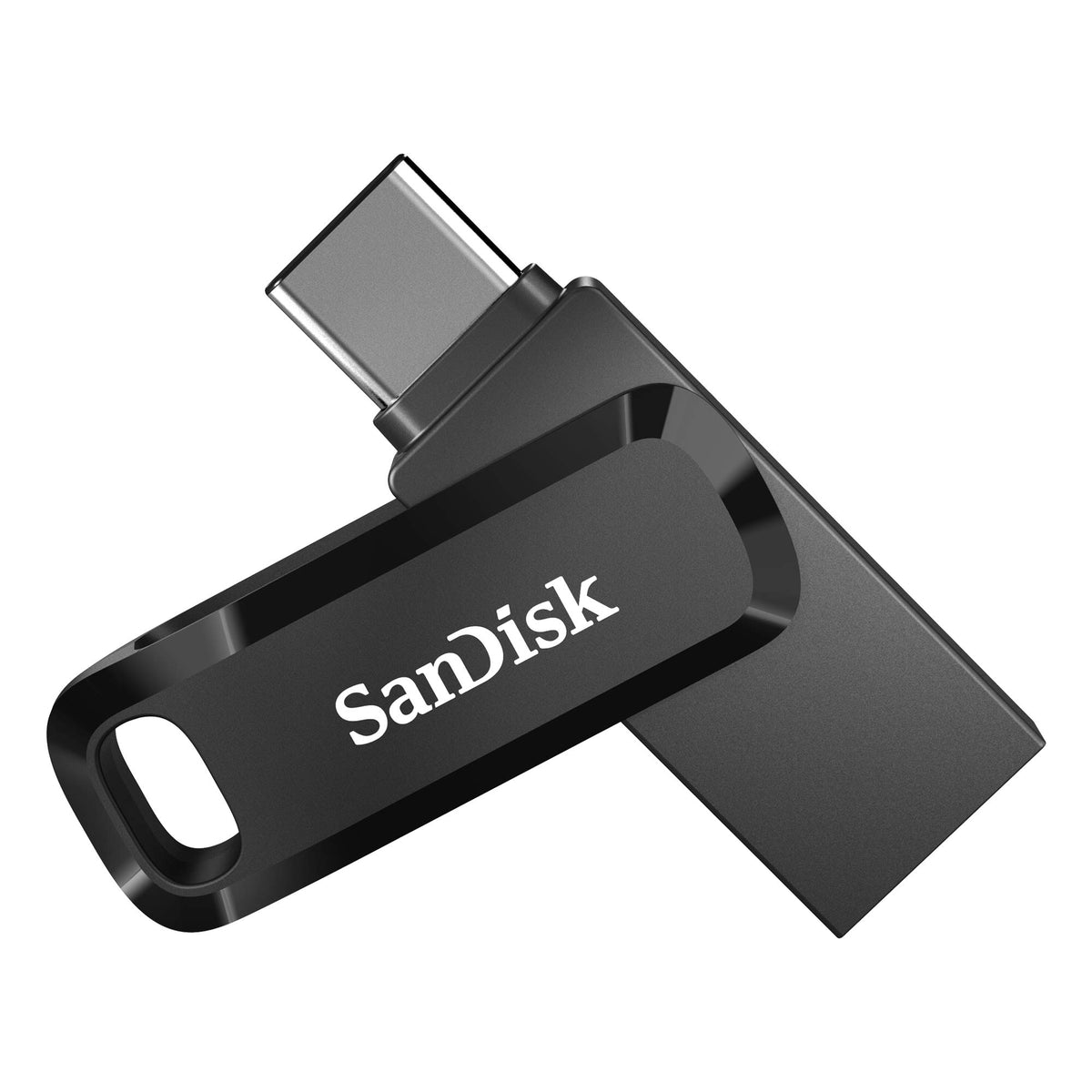 SanDisk 512GB Ultra Dual Drive Go USB Type-C Flash Drive - SDDDC3-512G-G46, Black