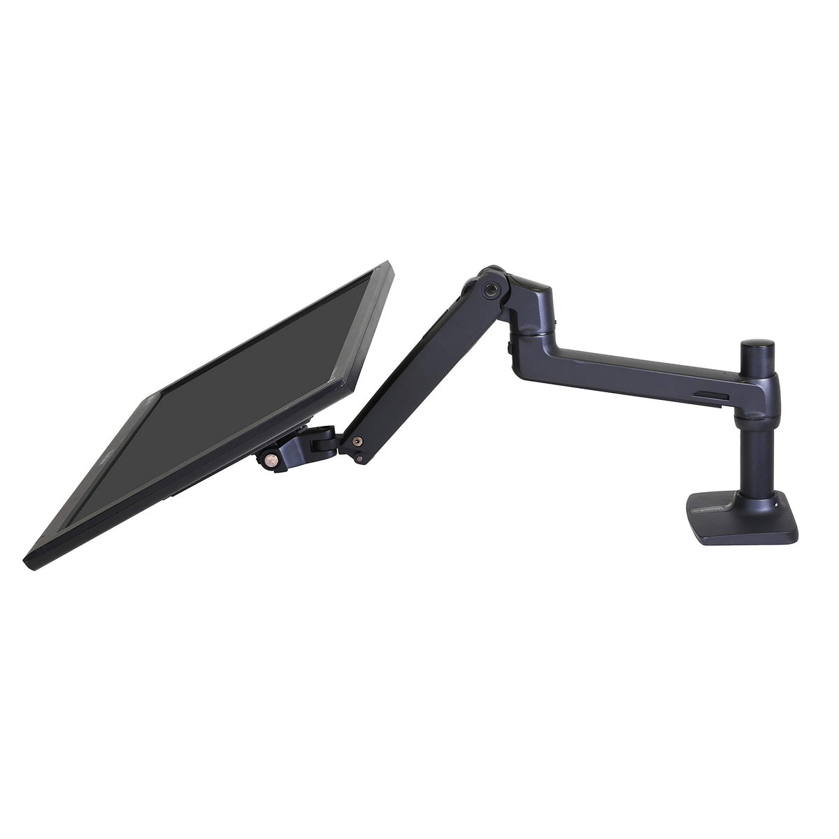 Ergotron – LX Monitor Arm, Single Monitor Desk Mount – fits Flat Curved Ultrawide Computer Monitors up to 34 Inches, 7 to 25 lbs, VESA 75x75mm or 100x100mm – Polished Aluminum