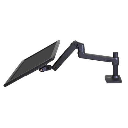 Ergotron – LX Monitor Arm, Single Monitor Desk Mount – fits Flat Curved Ultrawide Computer Monitors up to 34 Inches, 7 to 25 lbs, VESA 75x75mm or 100x100mm – Polished Aluminum