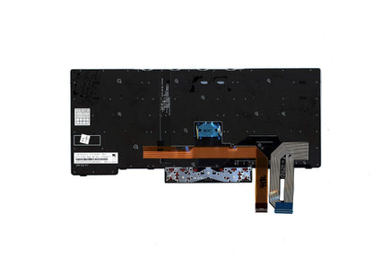 Replacement Lenovo T480s Black - PT Backlit Keyboard for Lenovo Thinkpad T480s, T490, E490, L480, L490, L380, L390, L380 Yoga, L390 Yoga, E490, E480