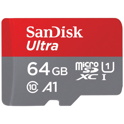 SANDISK 256GB Ultra microSD Card + Adapter, Up to 150MB/s Read Speeds