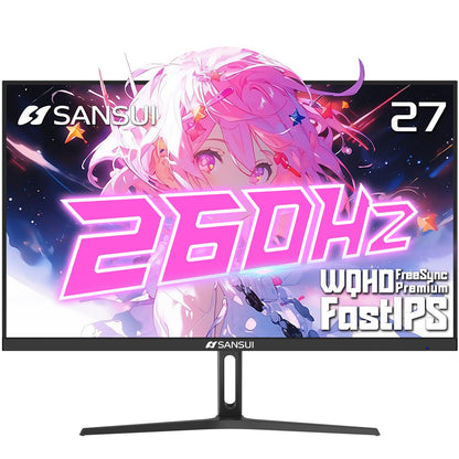 SANSUI 34-Inch Curved Gaming Monitor UWQHD 3440 x 1440P Up to 200Hz 165Hz Curved 1500R - PIP/PBP, OD 1ms, HDR, 300nits, sRGB 130%, DCI-P3 97%,AI Crosshair,HDMI2.1x2,DP1.4(Cable Included)