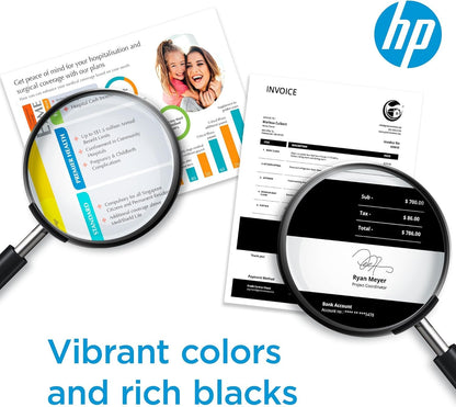 HP 206X High-Yield Toner Cartridge 4-Pack (Black, Cyan, Magenta, Yellow) | Compatible Color LaserJet Pro M255 & MFP M282/M283 Series Printers | W2110XQ1 Combo Pack