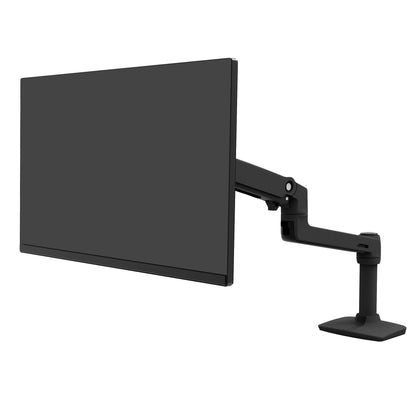 Ergotron – LX Monitor Arm, Single Monitor Desk Mount – fits Flat Curved Ultrawide Computer Monitors up to 34 Inches, 7 to 25 lbs, VESA 75x75mm or 100x100mm – Polished Aluminum