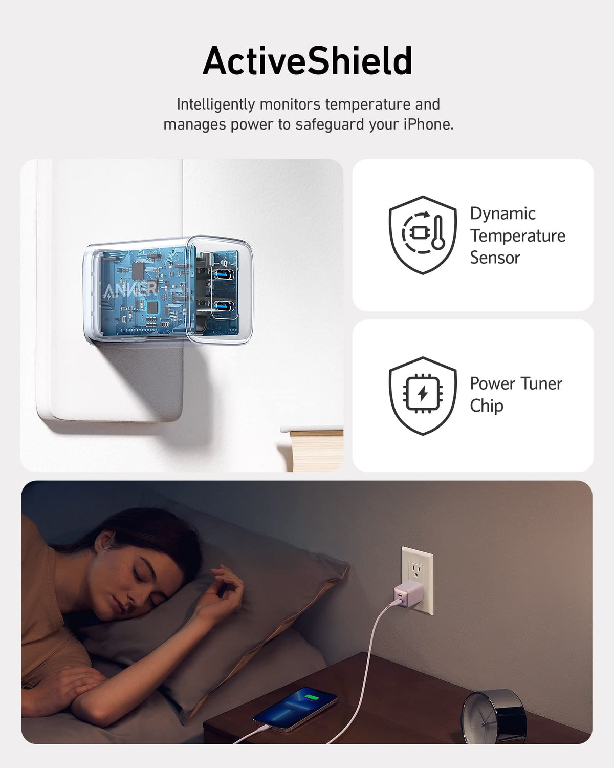 Anker USB C Charger 40W, 521 Charger (Nano Pro), PIQ 3.0 Durable Compact Fast Charger (Not Foldable) for iPhone 14/14 Plus/14 Pro/14 Pro Max/13, Galaxy, Pixel 4/3, iPad/iPad mini (Cable Not Included)