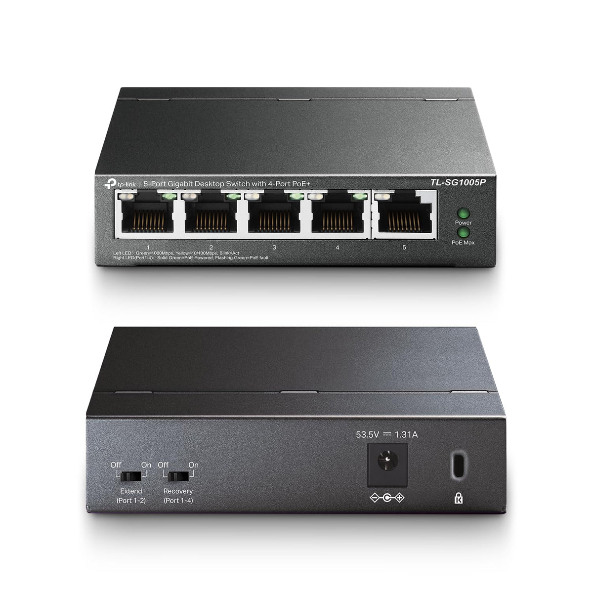 TP-Link TL-SG108S-M2 | 8-Port Multi-Gigabit 2.5G Ethernet Switch | Unmanaged Network Switch | Ethernet Splitter | Plug & Play | Desktop/Wall Mount | Silent Operation