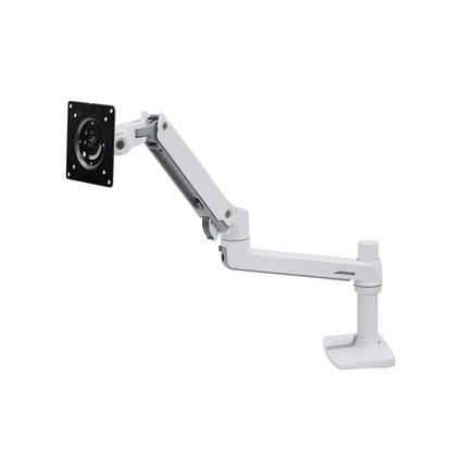 Ergotron – LX Monitor Arm, Single Monitor Desk Mount – fits Flat Curved Ultrawide Computer Monitors up to 34 Inches, 7 to 25 lbs, VESA 75x75mm or 100x100mm – Polished Aluminum