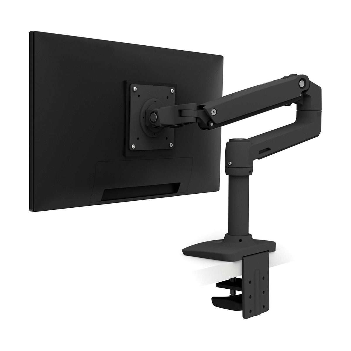 Ergotron – LX Monitor Arm, Single Monitor Desk Mount – fits Flat Curved Ultrawide Computer Monitors up to 34 Inches, 7 to 25 lbs, VESA 75x75mm or 100x100mm – Polished Aluminum
