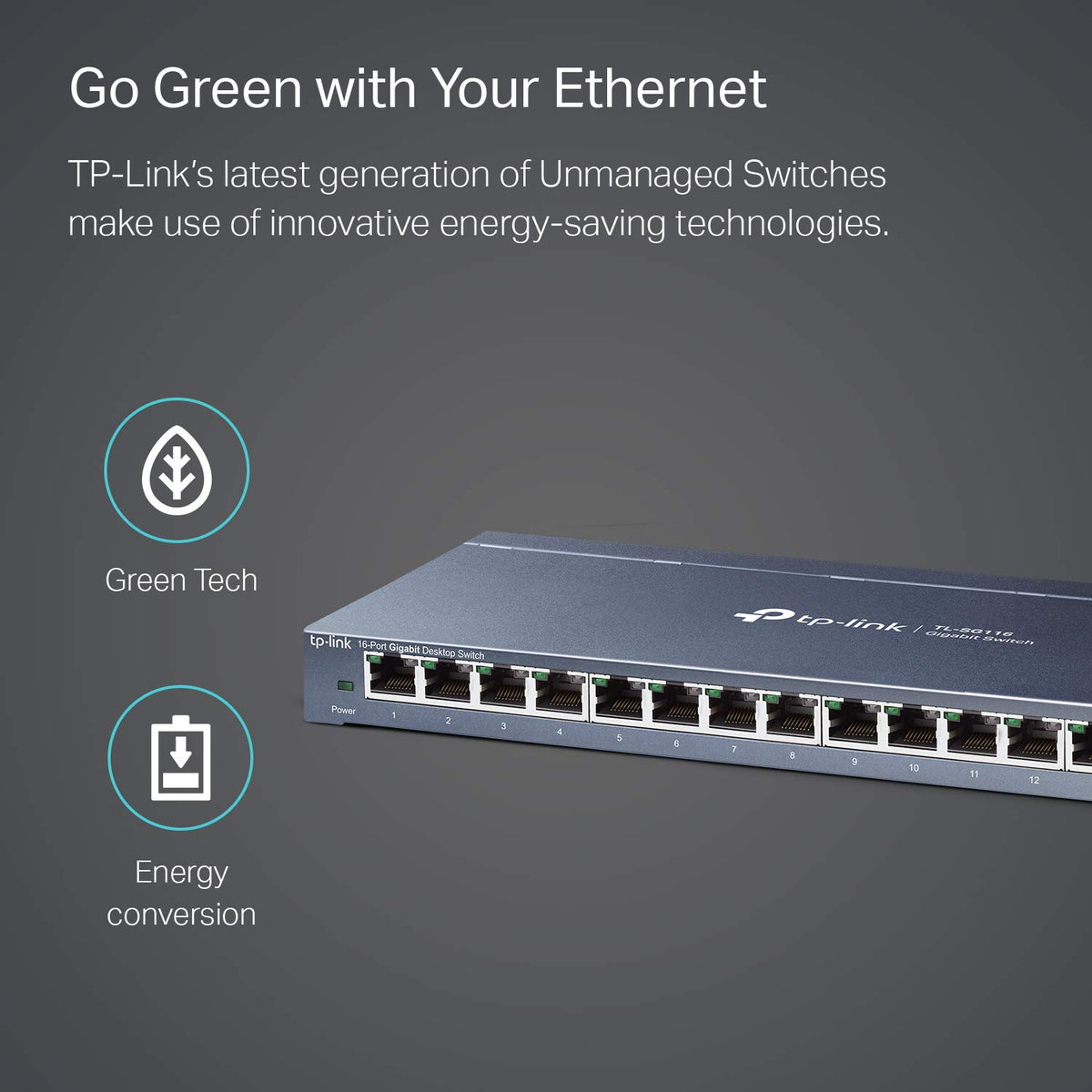 TP-Link TL-SG108S-M2 | 8-Port Multi-Gigabit 2.5G Ethernet Switch | Unmanaged Network Switch | Ethernet Splitter | Plug & Play | Desktop/Wall Mount | Silent Operation