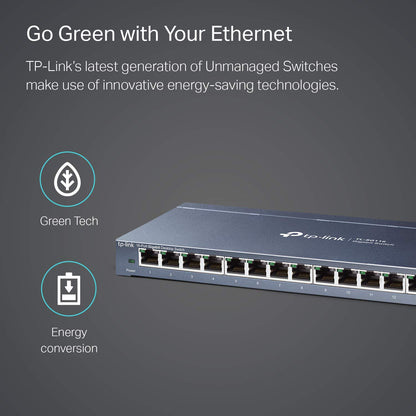 TP-Link TL-SG108S-M2 | 8-Port Multi-Gigabit 2.5G Ethernet Switch | Unmanaged Network Switch | Ethernet Splitter | Plug & Play | Desktop/Wall Mount | Silent Operation