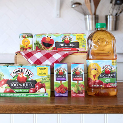 Apple & Eve 100% Juice Variety Pack, 6.75 Fl Oz, Pack of 32