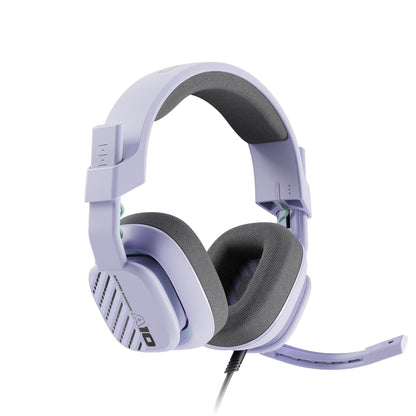 Logitech G Astro A10 Gen 2 Cross-Platform Wired Gaming Headset for PlayStation 5/4, Xbox S|X, Nintendo Switch, PC: 3.5mm Headphone Jack, 32mm Drivers, Flip-to-Mute Mic, Over-Ear - Grey