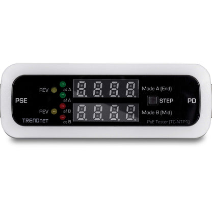 TRENDnet Network Cable Tester, Tests Ethernet, USB and BNC Cables, Accurately Test Pin Configurations up to 300m (984 ft), Local and Remote Testing, Includes BNC to Ethernet Converters, White, TC-NT2