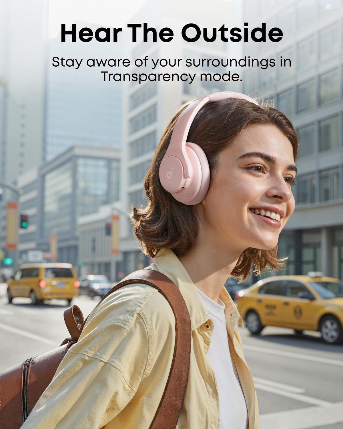 Soundcore by Anker Q20i Hybrid Active Noise Cancelling Headphones, Wireless Over-Ear Bluetooth, 40H Long ANC Playtime, Hi-Res Audio, Big Bass, Customize via an App, Transparency Mode (Black)