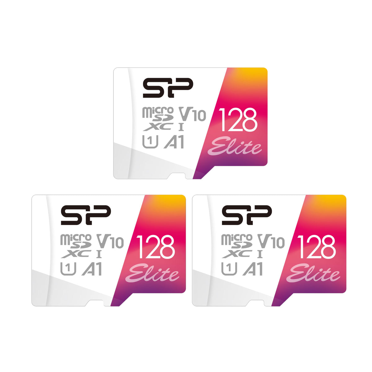 Silicon Power 128GB Micro SD Card U3 SDXC Up to 100MB/s High Speed Memory Card for Cams, DJI Pocket and Drones