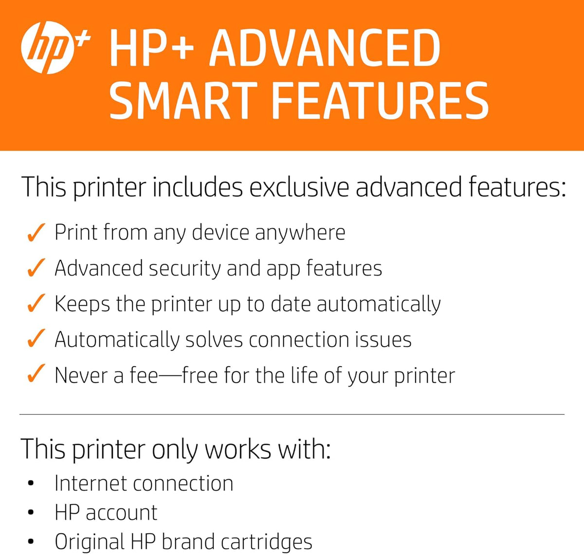 HP LaserJet Pro MFP 4101fdne Black & White Monochrome Printer with HP+ Smart Office Features and Fax