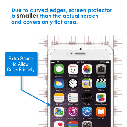 JETech Screen Protector for iPhone 15 6.1-Inch, Bubble Free, Tempered Glass Film with Easy Installation Tool, Case-Friendly, HD Clear, 2-Pack