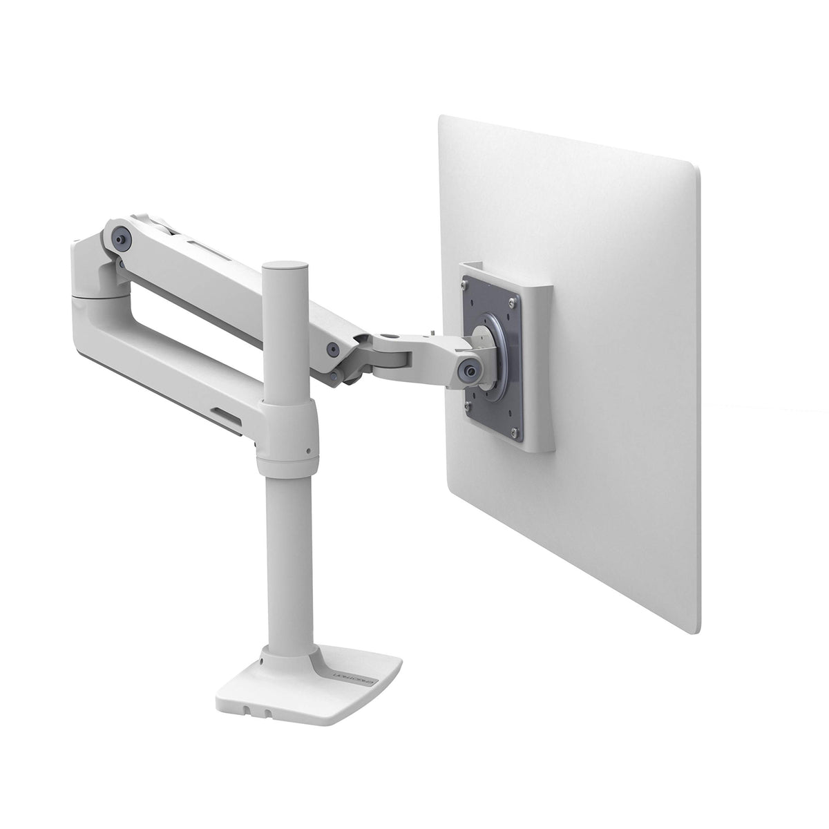 Ergotron – LX Monitor Arm, Single Monitor Desk Mount – fits Flat Curved Ultrawide Computer Monitors up to 34 Inches, 7 to 25 lbs, VESA 75x75mm or 100x100mm – Polished Aluminum