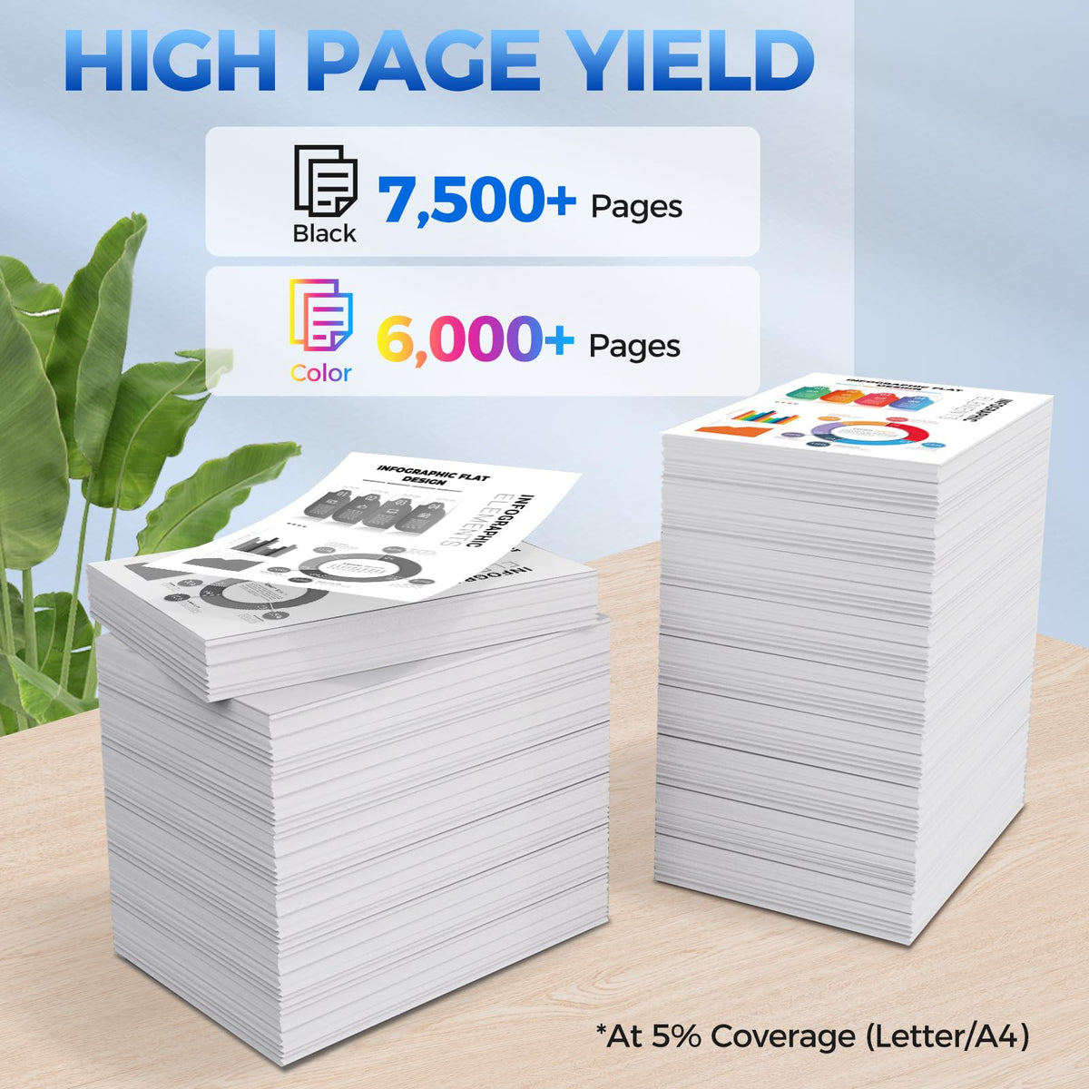 414A Toner Cartridges 4 Pack Compatible for HP 414A W2020A 414X W2020X Toner Compatible for HP Color Laser Jet Pro M454 M454dn M454dw MFP M479 M479w M479dn M479fdw Enterprise M455dn MFP M480f Printers