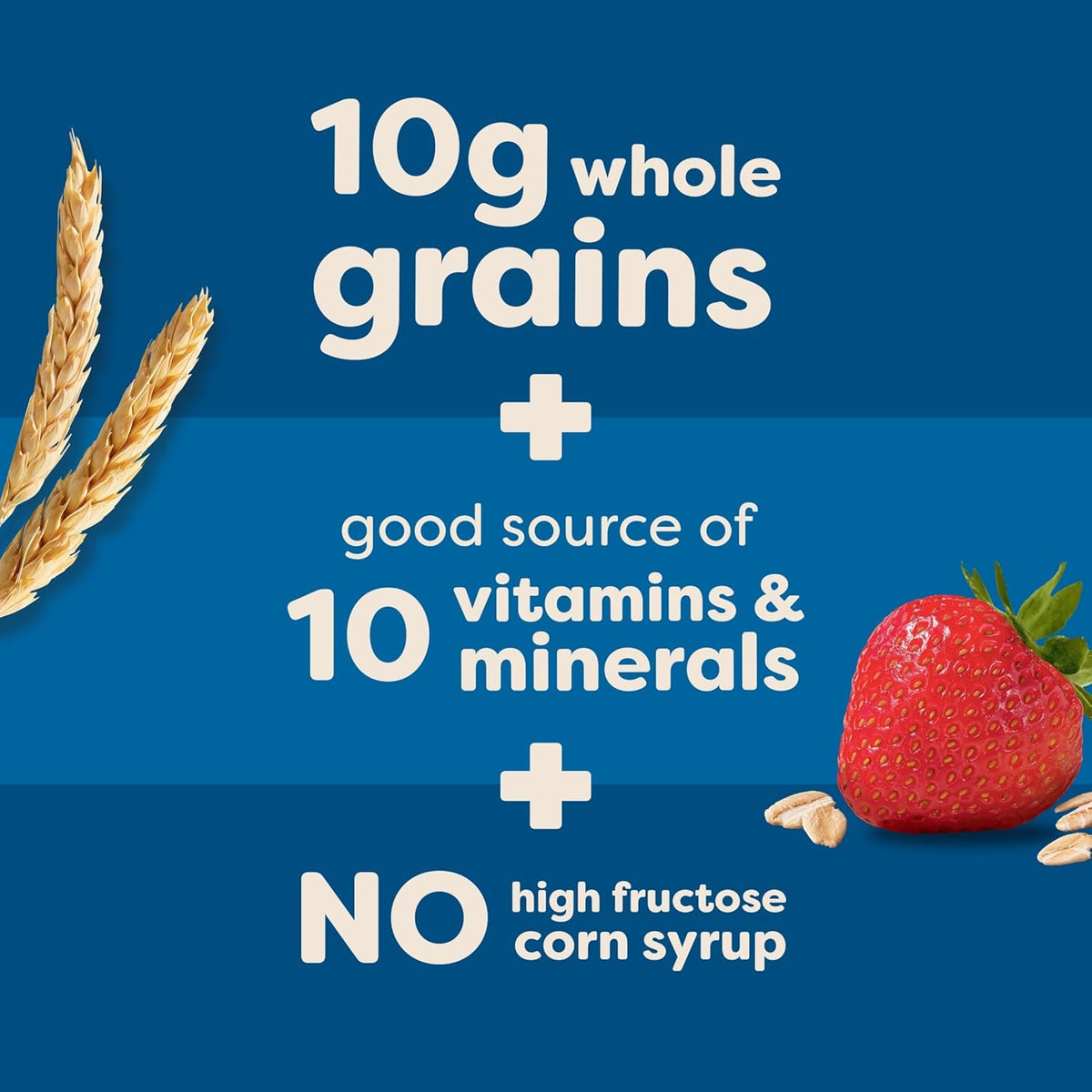 Nutri-Grain Soft Baked Breakfast Bars, Made with Whole Grains, Kids Snacks, Strawberry (6 Boxes, 48 Count)