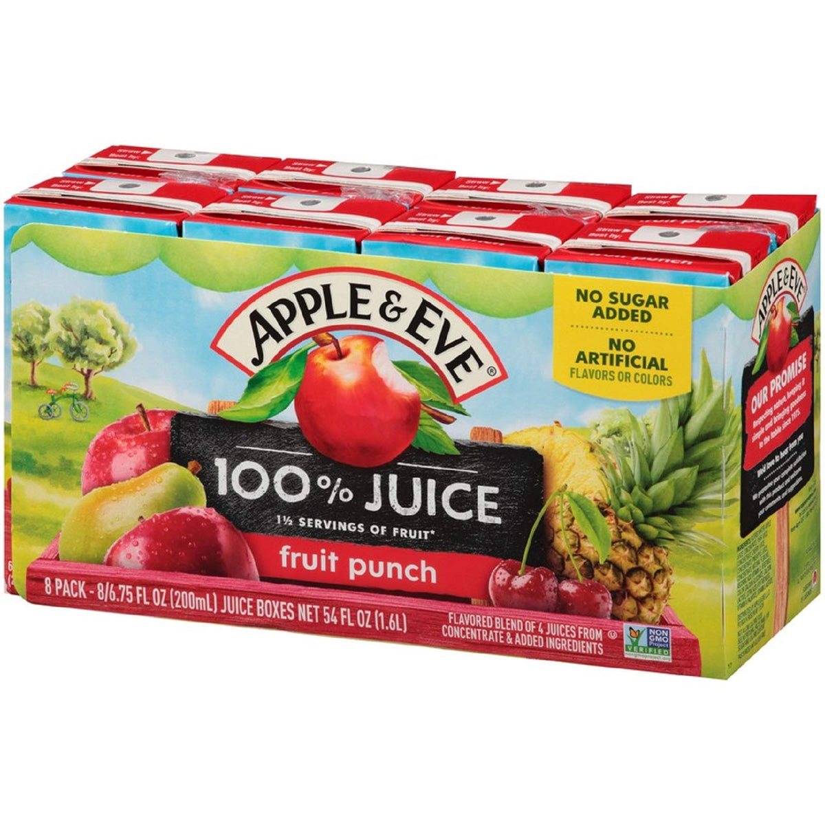 Apple & Eve 100% Juice Variety Pack, 6.75 Fl Oz, Pack of 32