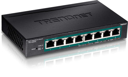 TRENDnet 2-Port 4K Dual Monitor DisplayPort KVM Switch with Audio, TK-240DP, 2560 x 1440 @ 144Hz, 2-Port USB 2.0 Hub, Connect Two Monitors, NDAA + TAA Compliant, Black