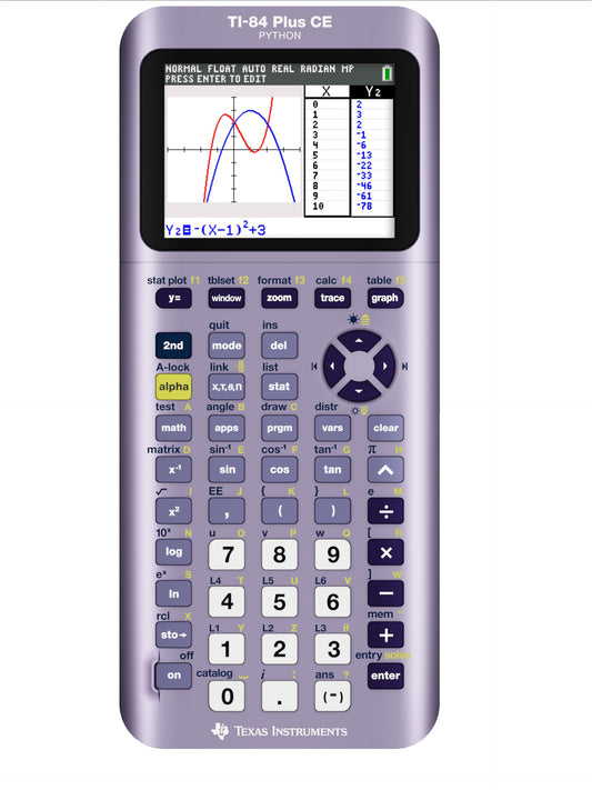 Texas Instruments TI-84 Plus CE Color Graphing Calculator, Black