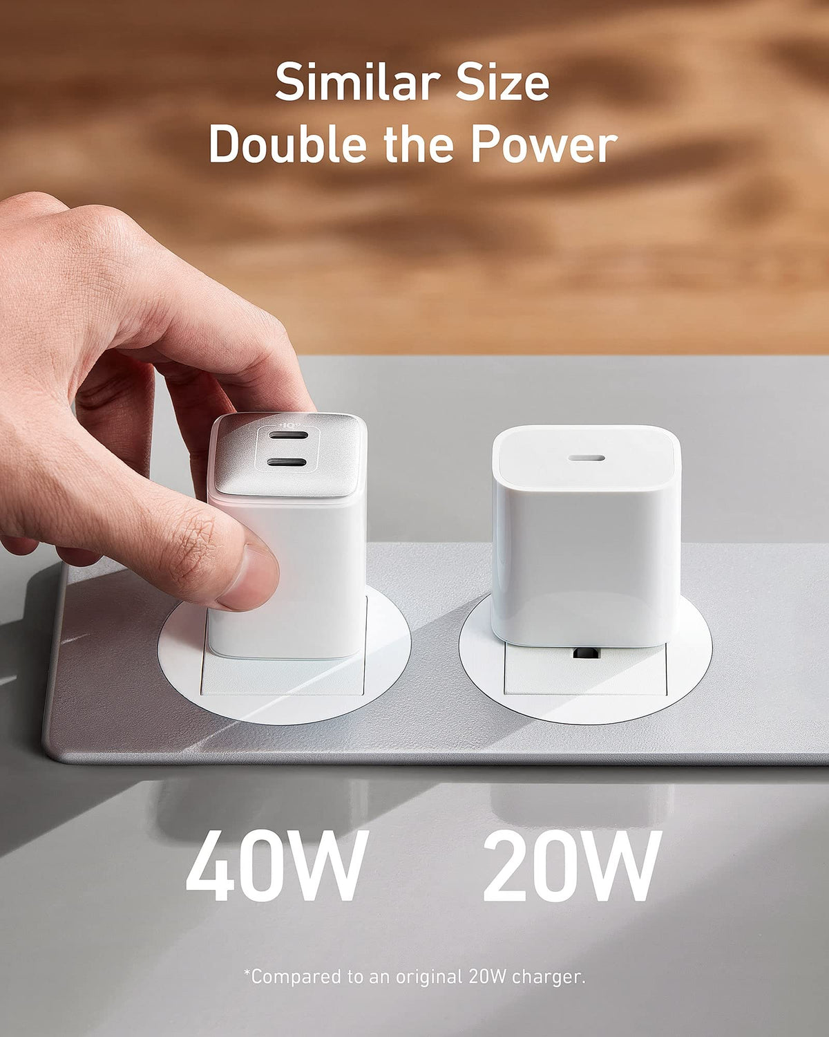 Anker USB C Charger 40W, 521 Charger (Nano Pro), PIQ 3.0 Durable Compact Fast Charger (Not Foldable) for iPhone 14/14 Plus/14 Pro/14 Pro Max/13, Galaxy, Pixel 4/3, iPad/iPad mini (Cable Not Included)