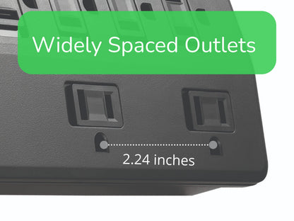 APC Surge Protector with Telephone, DSL and Coaxial Protection, P11VT3, 3020 Joules, 11 Outlet Surge Protector Power Strip