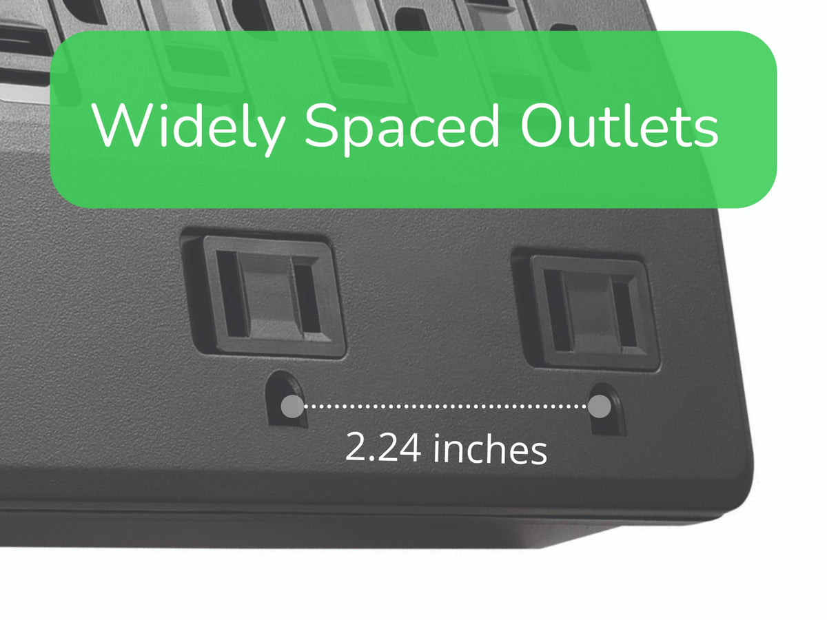 APC Surge Protector with Telephone, DSL and Coaxial Protection, P11VT3, 3020 Joules, 11 Outlet Surge Protector Power Strip