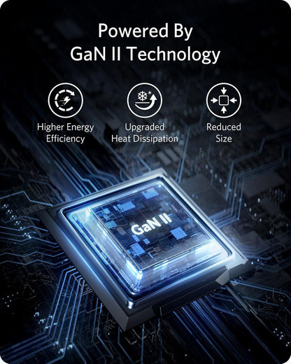 USB C, Anker Nano II 30W Fast Charger Adapter, GaN II Compact Charger (Not Foldable) for MacBook Air/iPhone 13/13 Mini/ 13 Pro/ 13 Pro Max/ 12, Galaxy S21, Note 20, iPad Pro, Pixel, and More