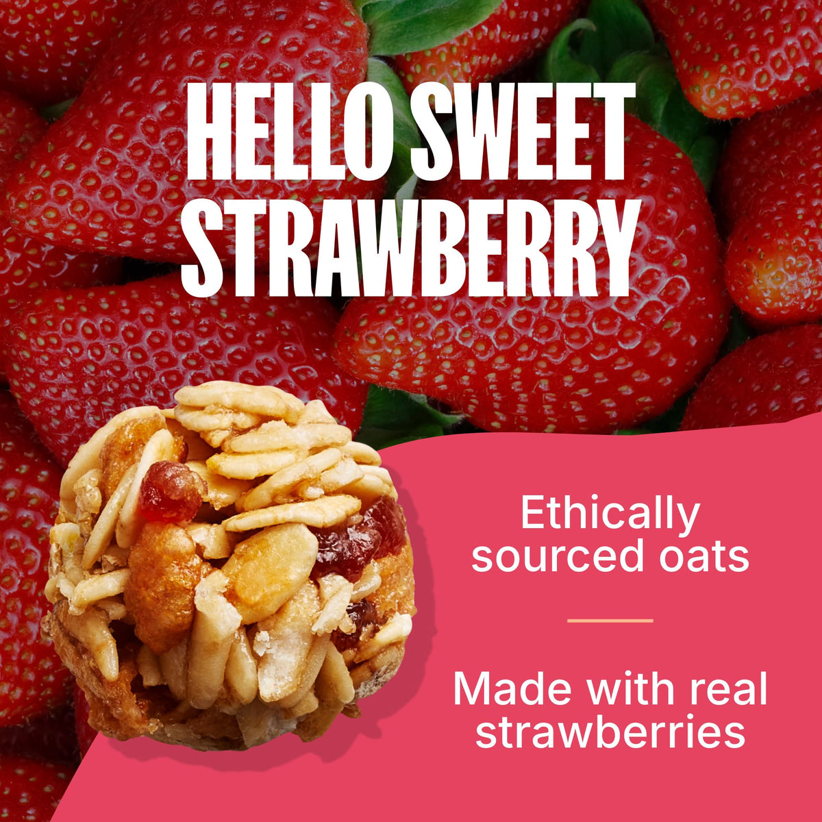 MadeGood Granola Bites Chocolate Chip & Strawberry Variety Pack (28 Count) Gluten Free and Organic Snacks