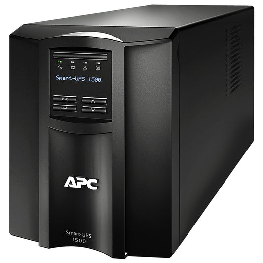 APC 1500VA Smart UPS with SmartConnect, SMT1500C Sinewave UPS Battery Backup, AVR, 120V, Line Interactive Uninterruptible Power Supply