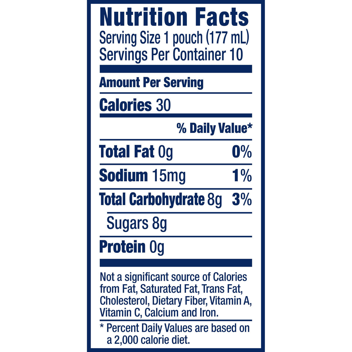 Capri Sun 100% Juice Fruit Punch Naturally Flavored Juice Blend, 40 ct Pack, 4 Boxes of 10 Pouches
