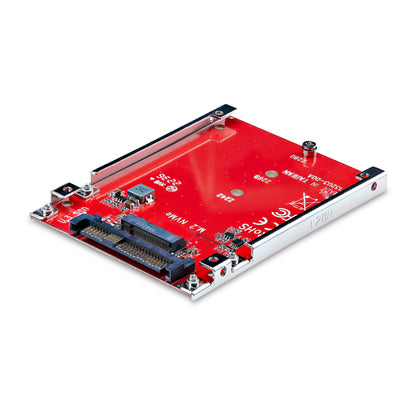 StarTech.com M.2. PCI-e NVMe to U.2 (SFF-8639) Adapter - Not Compatible with SATA Drives or SAS Controllers - For M.2 PCIe NVMe SSDs - PCIe M.2 Drive to U.2 Host Adapter - M2 SSD Converter, TAA