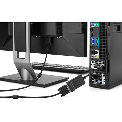StarTech.com DisplayPort To VGA Video Adapter Converter - Active - 1080p - DP to VGA Converter (DP2VGA2) Black