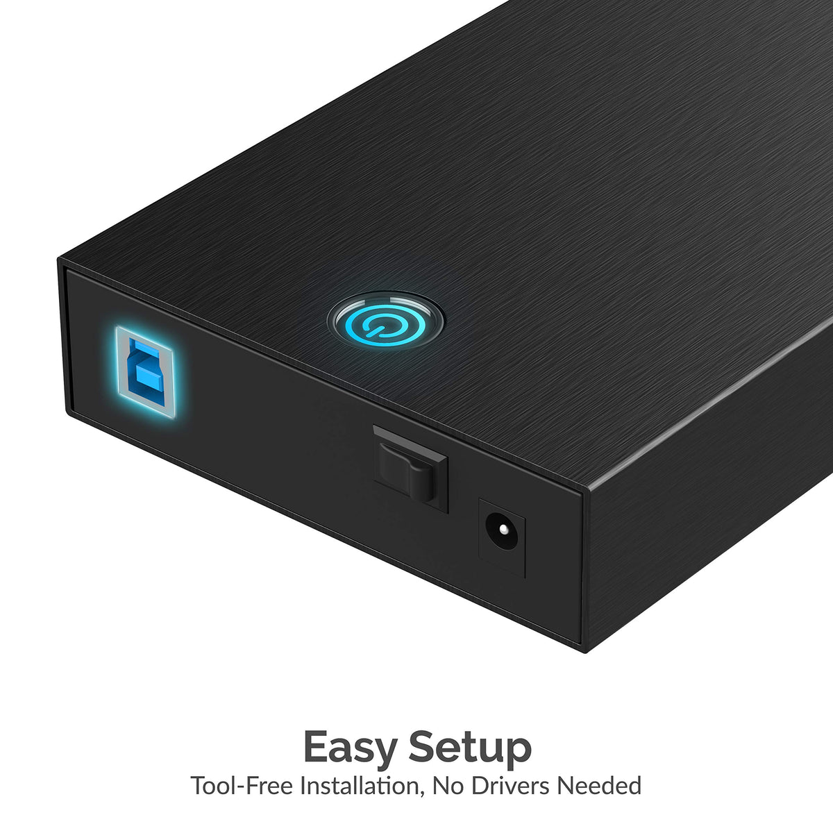 SABRENT USB 3.0 to SATA Hard Drive Docking Station, 2.5/3.5in (EC-DFLT)