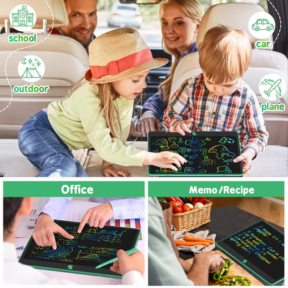 Hockvill LCD Writing Tablet for Kids 8.8 Inch, Toys for Girls Boys Drawing Pad for 3 4 5 6 7 Year Old Kids Toys, Children Christmas Birthday Gift for Kids Toddler Doodle Board Travel Essentials