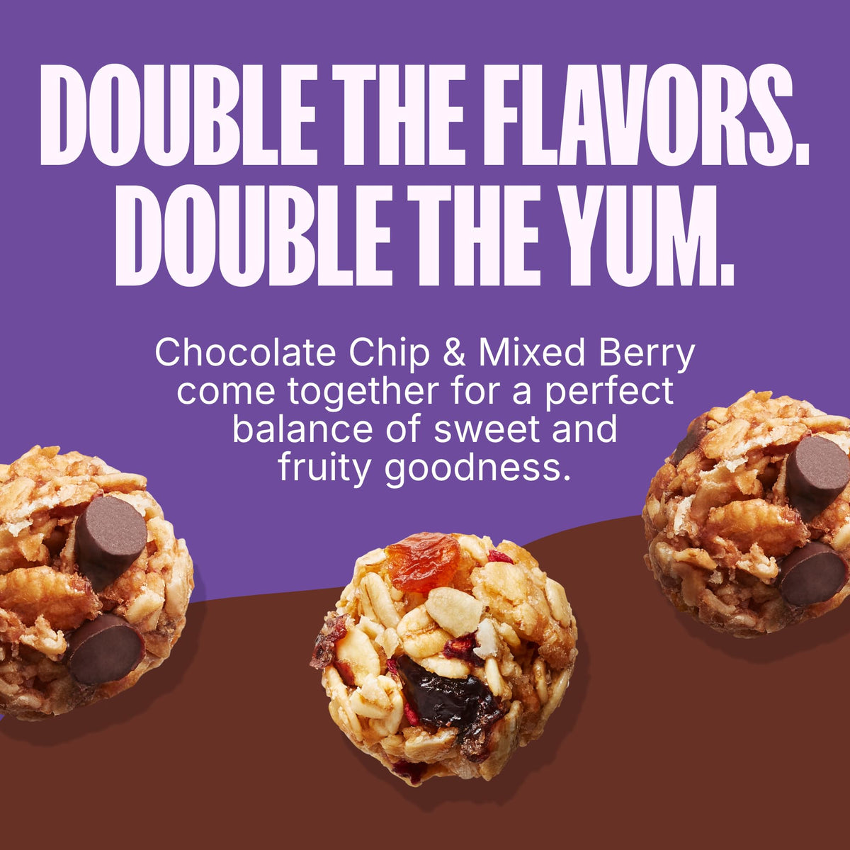 MadeGood Granola Bites Chocolate Chip & Strawberry Variety Pack (28 Count) Gluten Free and Organic Snacks