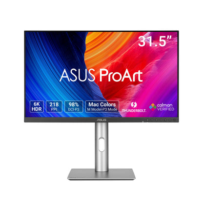 ASUS ProArt Display PA278QV 27” WQHD (2560 x 1440) Monitor, 100% sRGB/Rec. 709 ΔE < 2, IPS, DisplayPort HDMI DVI-D Mini DP, Calman Verified, Eye Care, Anti-Glare, Tilt Pivot Swivel Height Adjustable
