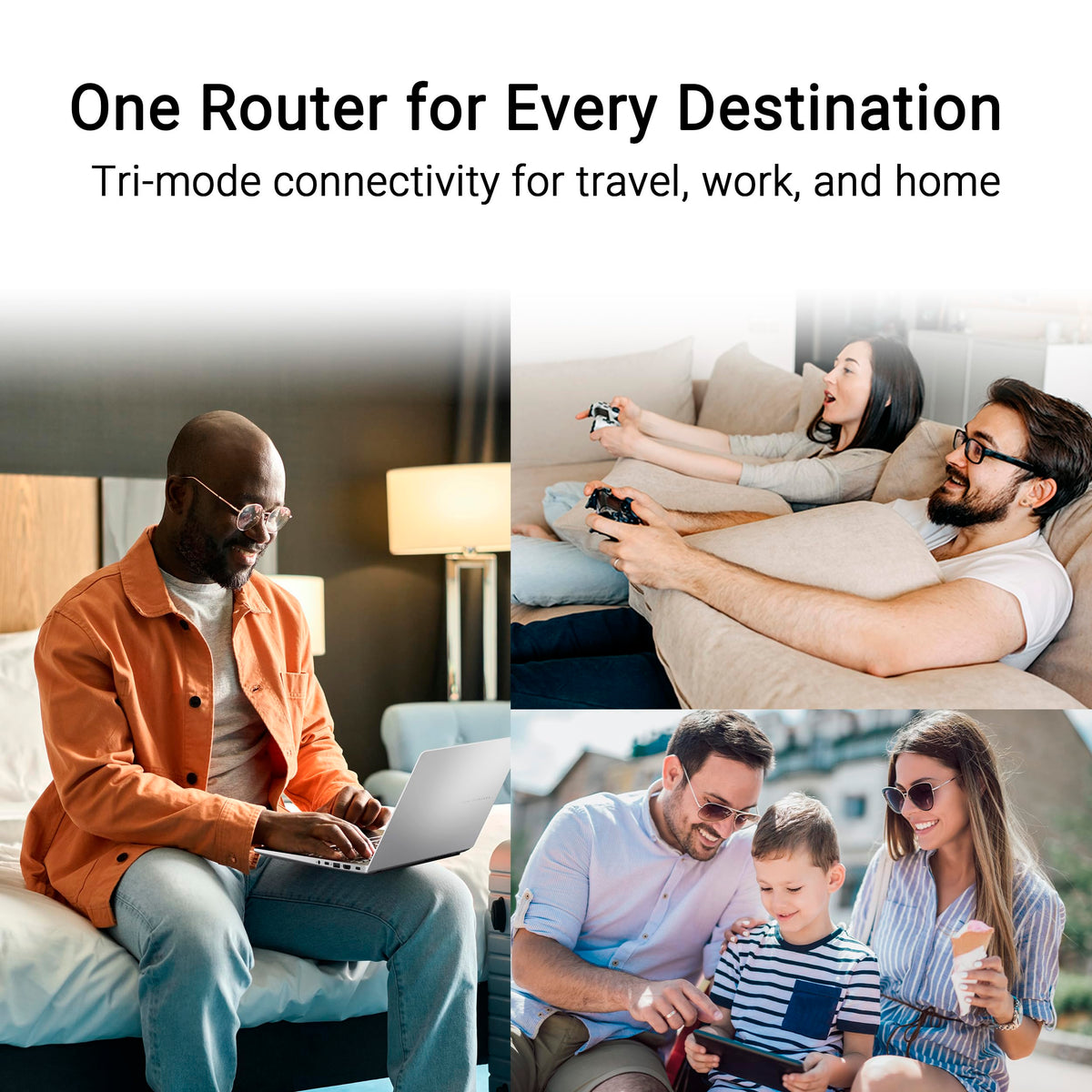 ASUS RT-AX1800S Dual Band WiFi 6 Extendable Router, Subscription-Free Network Security, Parental Control, Built-in VPN, AiMesh Compatible, Gaming & Streaming, Smart Home