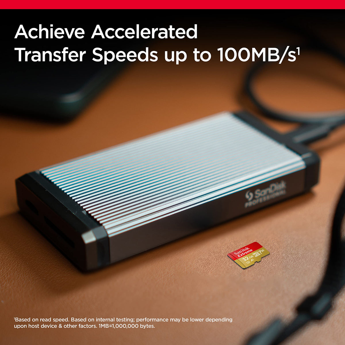 SANDISK 256GB Extreme microSD Card + Adapter, Up to 190MB/s Read Speeds