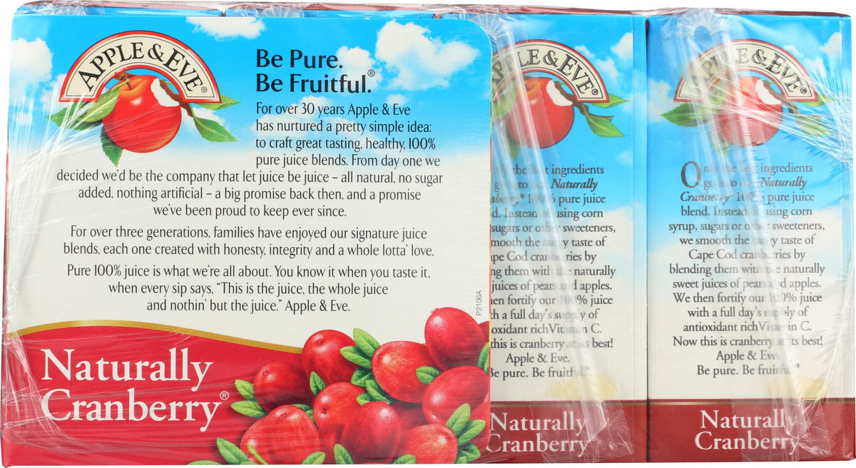 Apple & Eve 100% Juice Variety Pack, 6.75 Fl Oz, Pack of 32