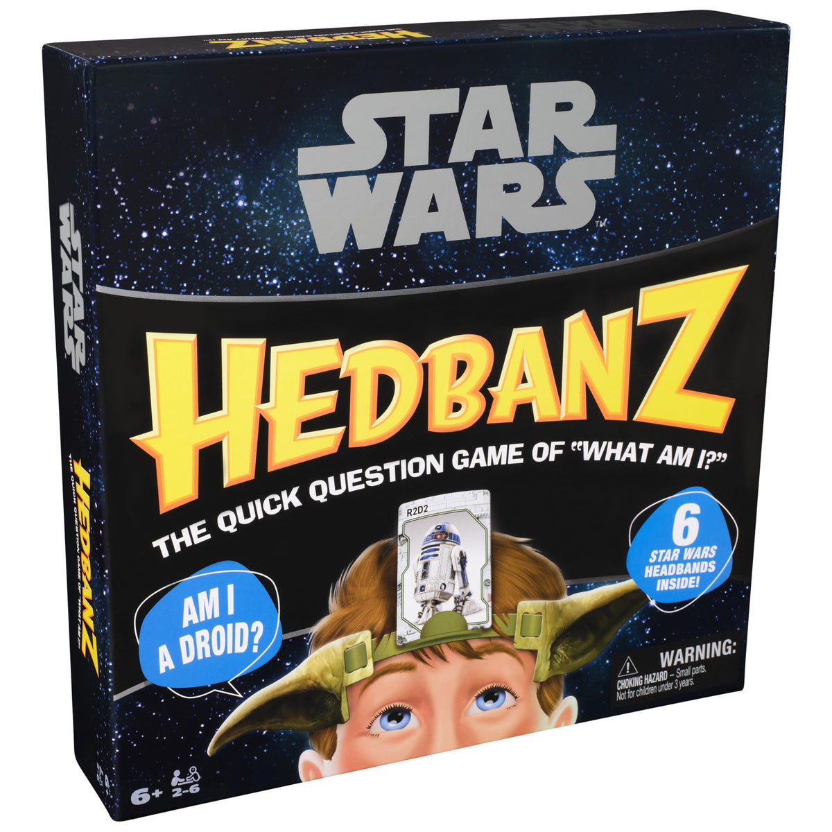 Hedbanz, Quick Question Picture Guessing Family Game for Game Night Headbands Board Game, for Adults and Kids Ages 7 and Up (Edition May Vary)
