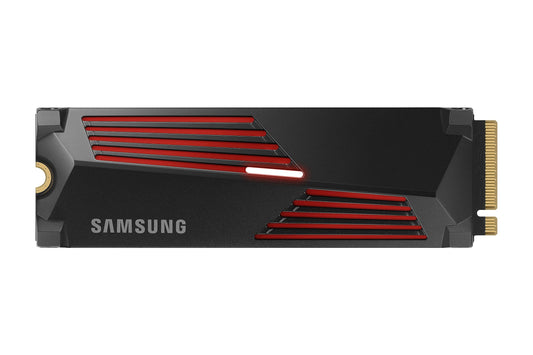 Samsung 990 PRO SSD 1TB PCIe 4.0 M.2 2280 Internal Solid State Hard Drive, Seq. Read Speeds Up to 7,450 MB/s for High End Computing, Gaming, and Heavy Duty Workstations, MZ-V9P1T0B/AM