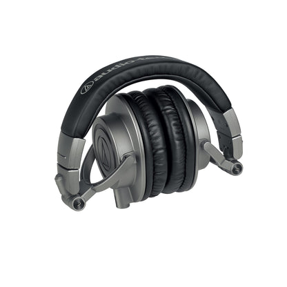 Audio-Technica ATH-M50X Professional Studio Monitor Headphones, Black, Professional Grade, Critically Acclaimed, with Detachable Cable